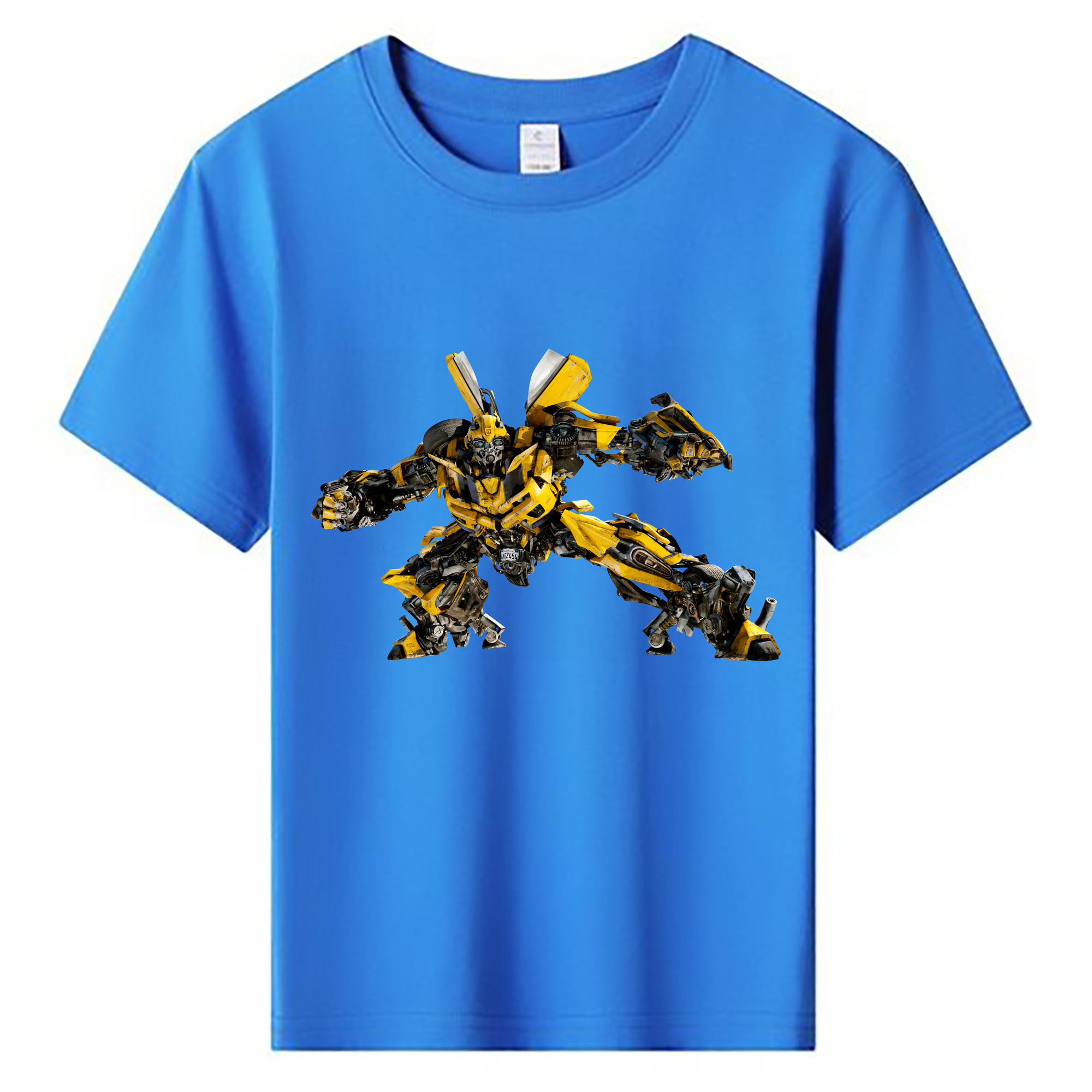 （画像用） Transformers トランスフォーマー 綿100％キッズTシャツ（フロントプリント）
